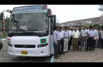 কলকাতা-ঢাকা-আগরতলা পরীক্ষামূলক বাস চলাচল শুরু